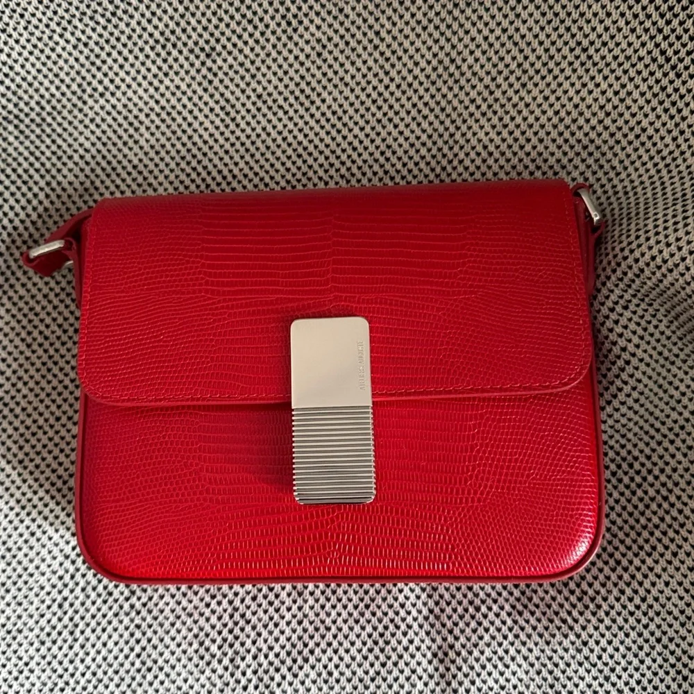 Ateliers Auguste | Mini Monceau Silver Edition Red Lizard Embossed - Picture 3 of 14